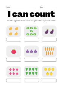Number tracing sample 1